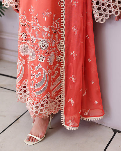 Soleil Blanc Organza Women Clothing - Roheenaz - 5