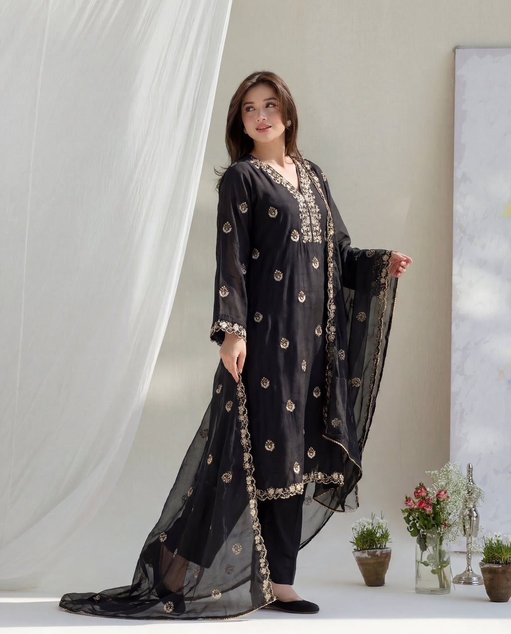 Soul Premium Fabric Pakistani Summer Dresses - Sahiba-clothing - 6