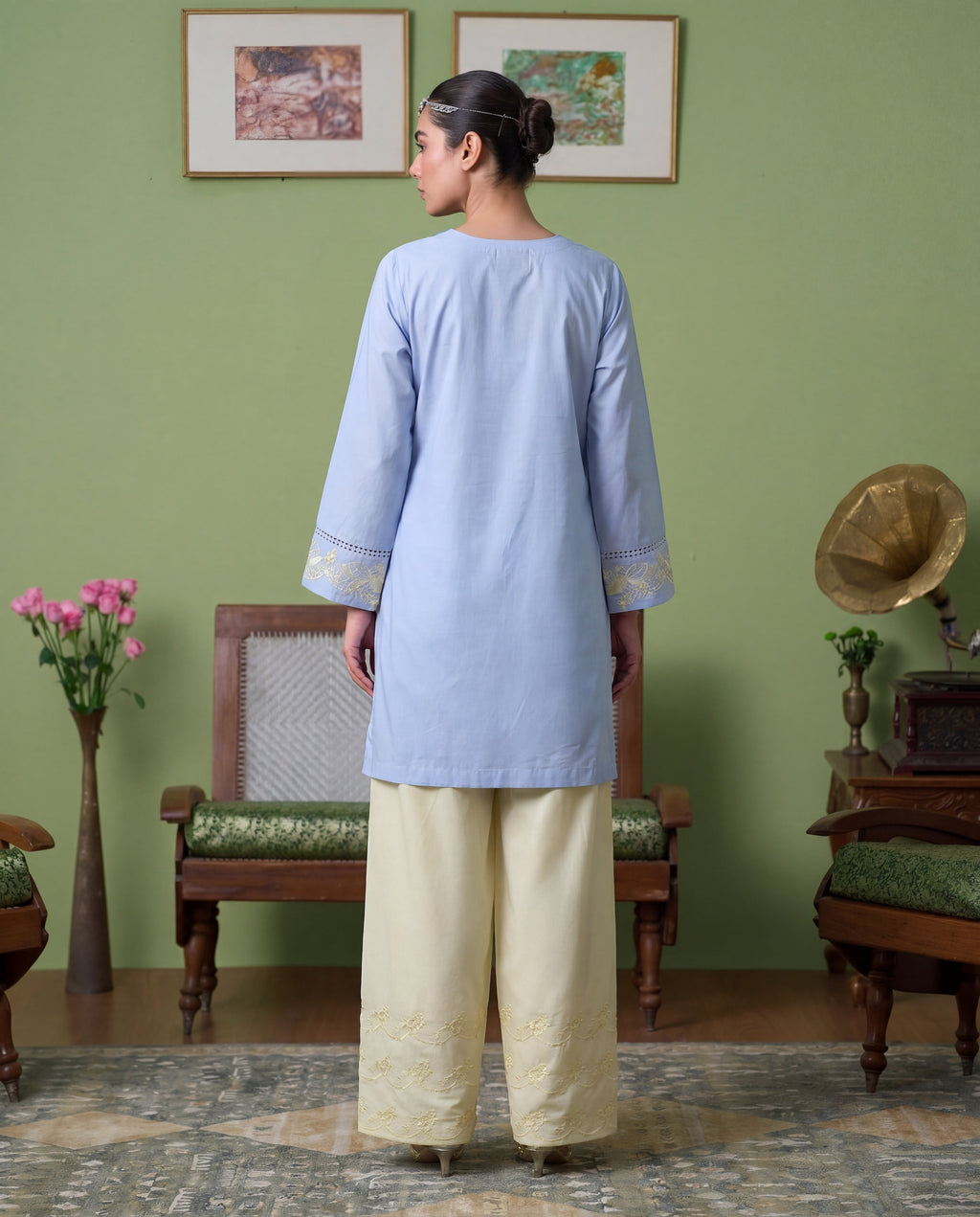 Vasper Premium Fabric Pakistani Summer Dresses - Sahiba-clothing - 2