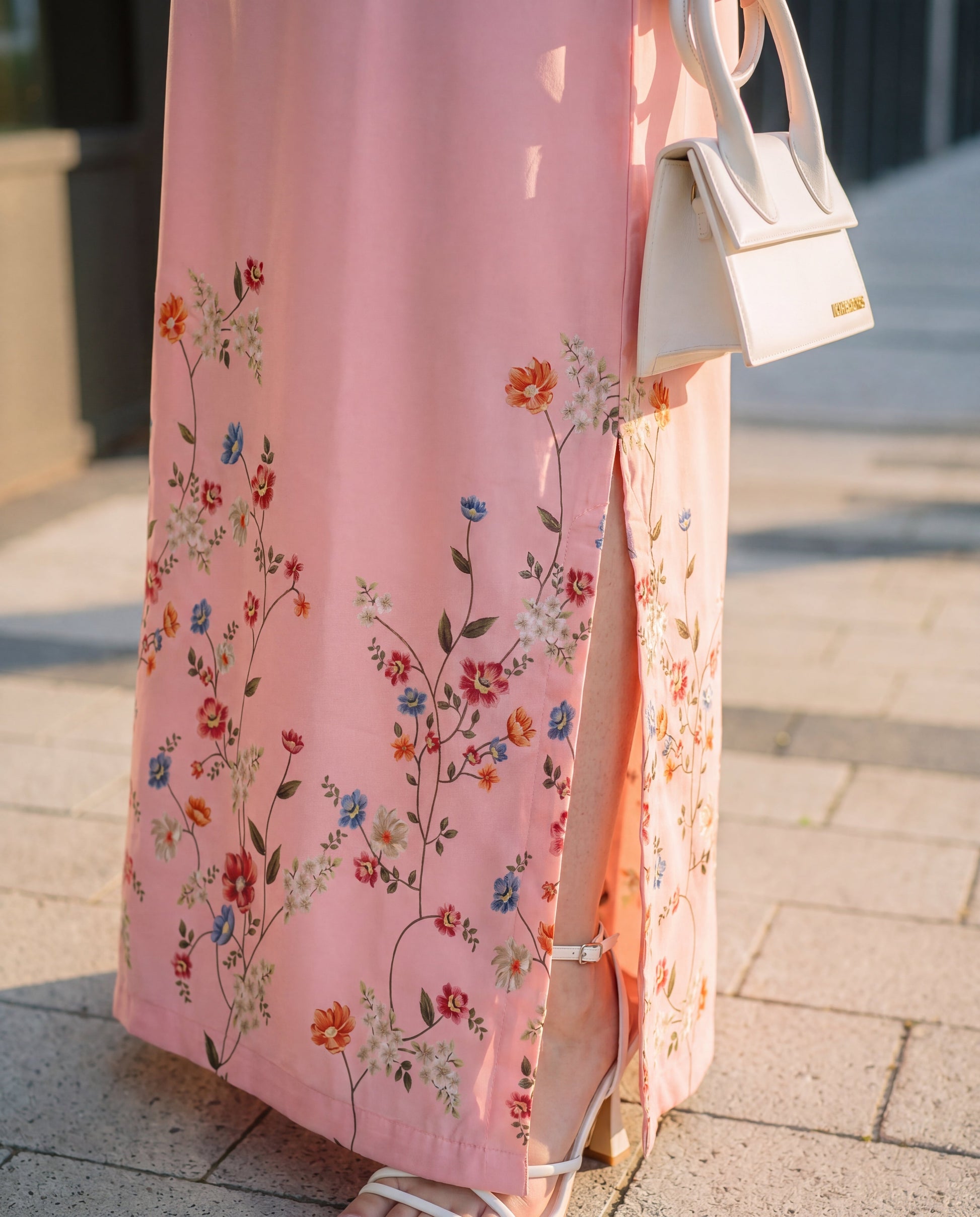 Veil Peach Premium Fabric Pakistani Formal Dresses - Sahiba-clothing - 5