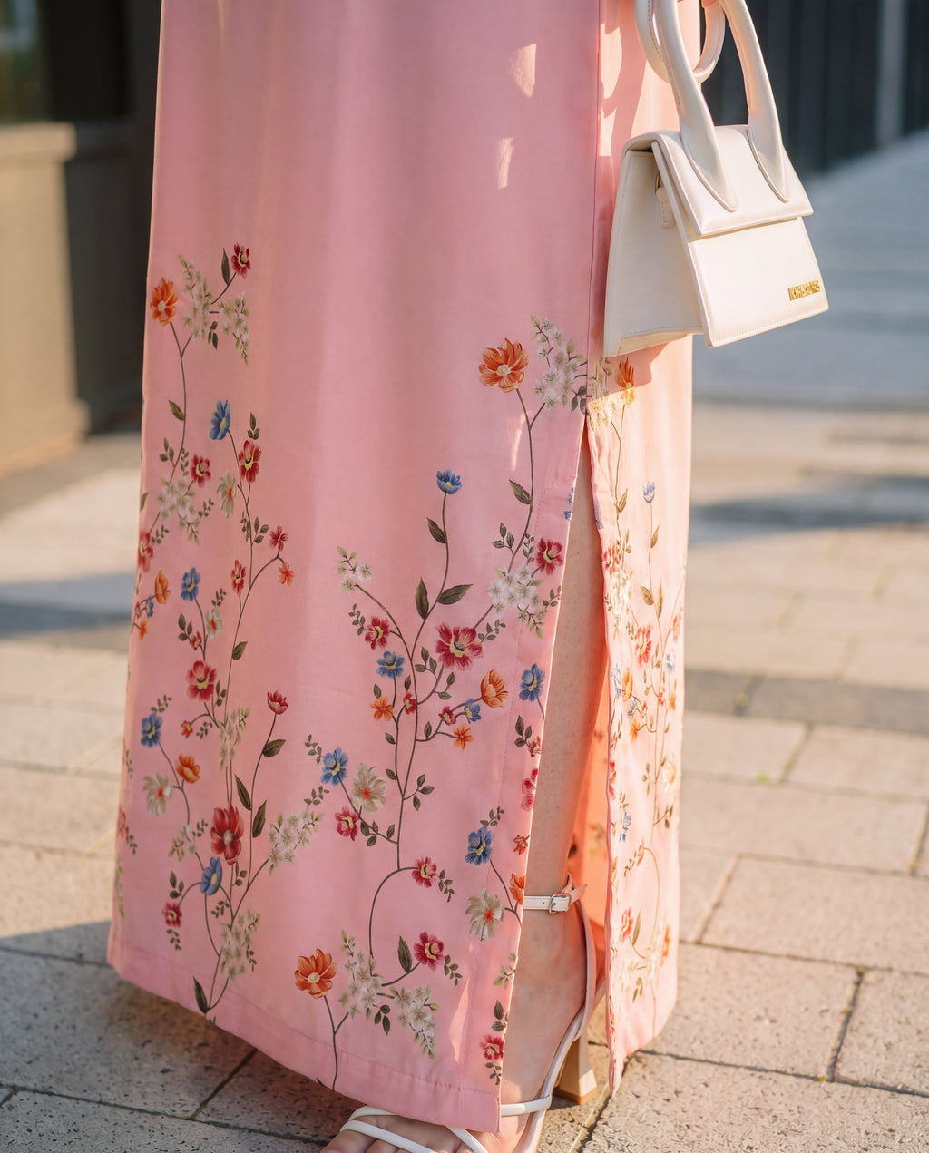 Veil Peach Premium Fabric Pakistani Summer Dresses - Sahiba-clothing - 3