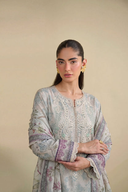 Verdant Premium Fabric Pakistani Summer Dresses - Sahiba-clothing - 4