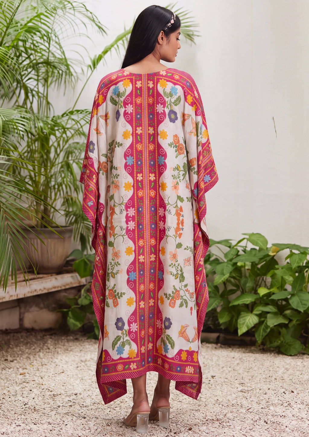 Virtuous Pink Premium Fabric Pakistani Summer Dresses - Sahiba-clothing - 4