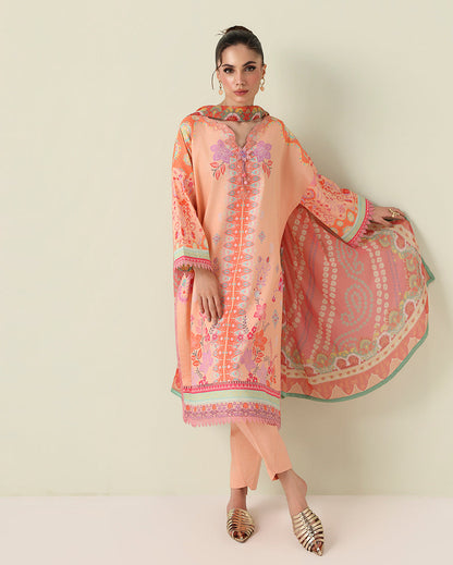 Warm Horizon Organza Women Clothing - Roheenaz - 6