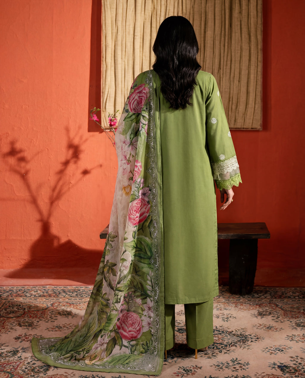 Wateeb Premium Fabric Pakistani Summer Dresses - Sahiba-clothing - 6