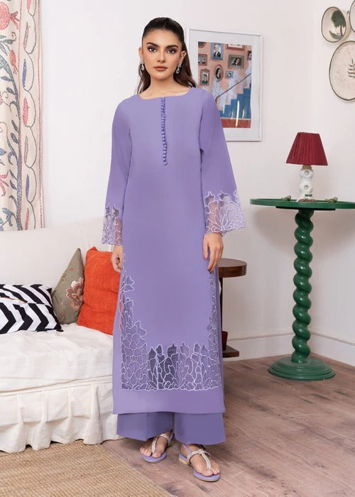 Calico - Lilac Premium Fabric Pakistani Summer Dresses - Sahiba-clothing - 1
