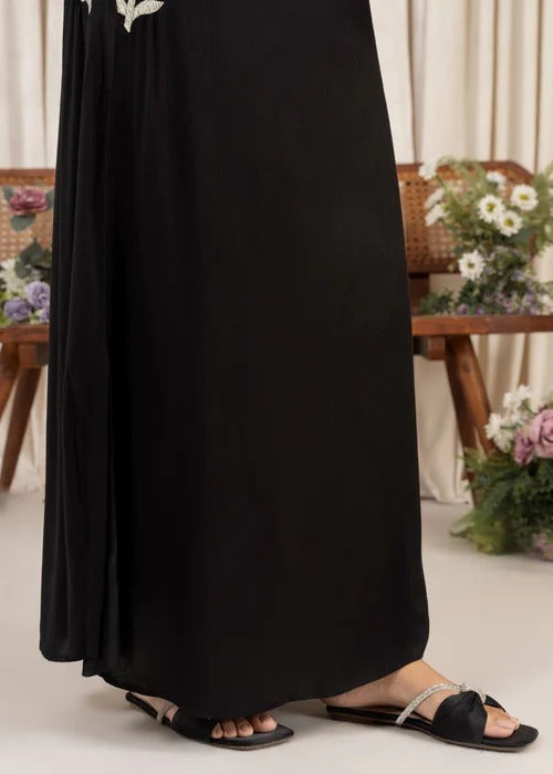 Anaya - Black Premium Fabric Pakistani Winter Dresses - Sahiba-clothing - 7