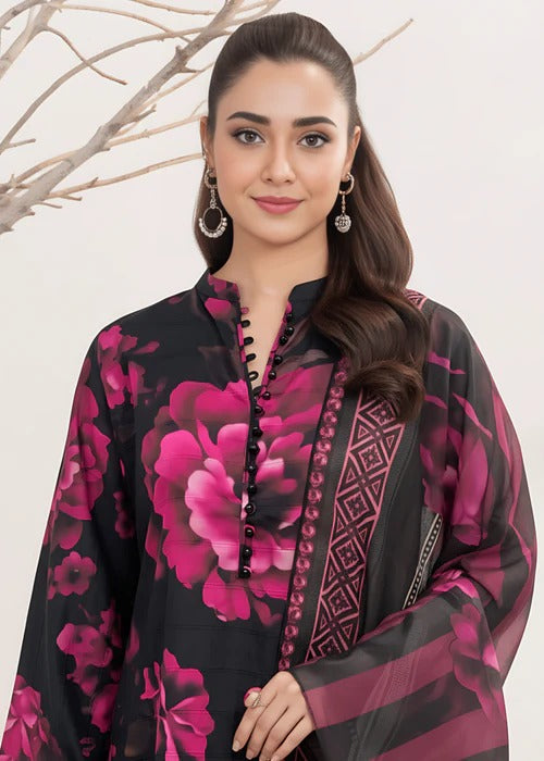 Dreamy Black Premium Fabric Pakistani Summer Dresses - Sahiba-clothing - 2