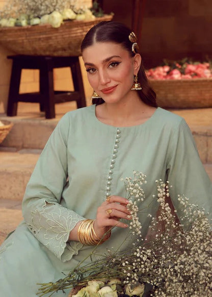 Calico - Pista Premium Fabric Pakistani Summer Dresses - Sahiba-clothing - 2