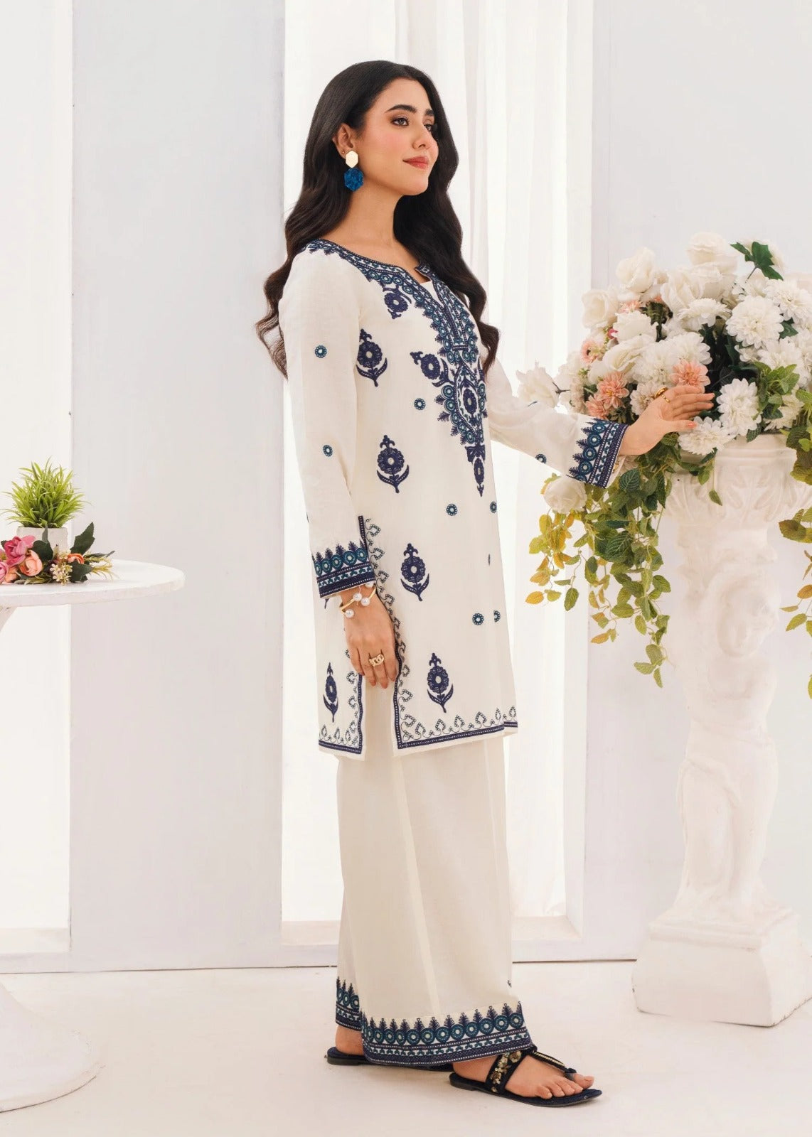 Zahra Premium Fabric Pakistani Summer Dresses - Sahiba-clothing - 7