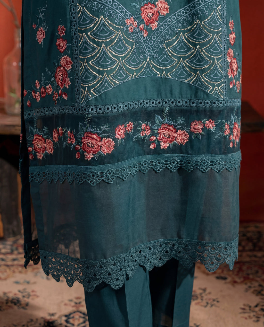 Zameera Premium Fabric Pakistani Summer Dresses - Sahiba-clothing - 5