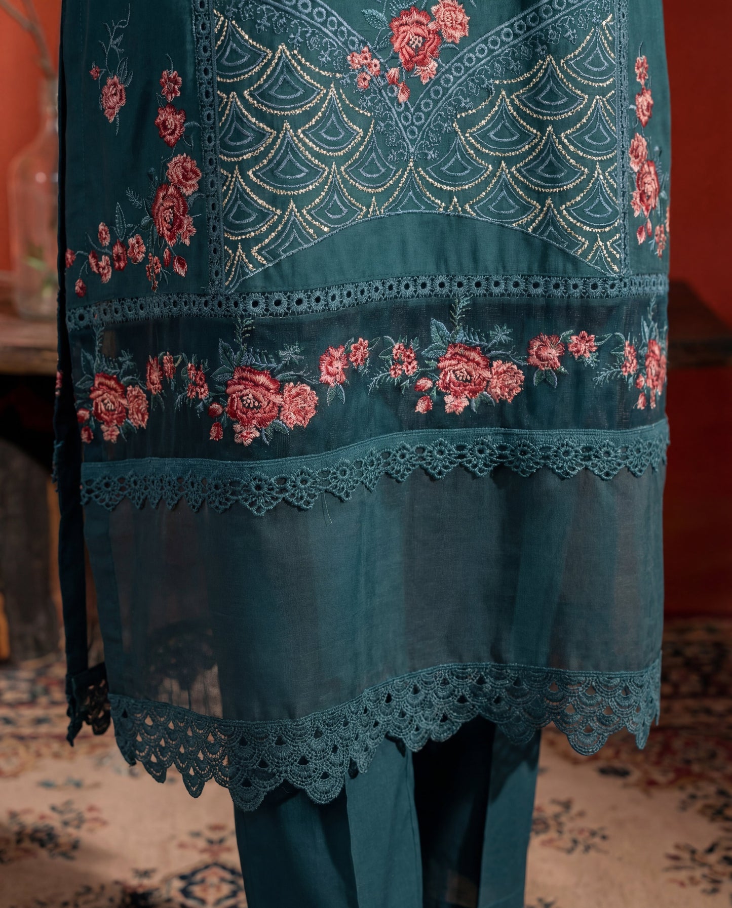 Zameera Premium Fabric Pakistani Summer Dresses - Sahiba-clothing - 5