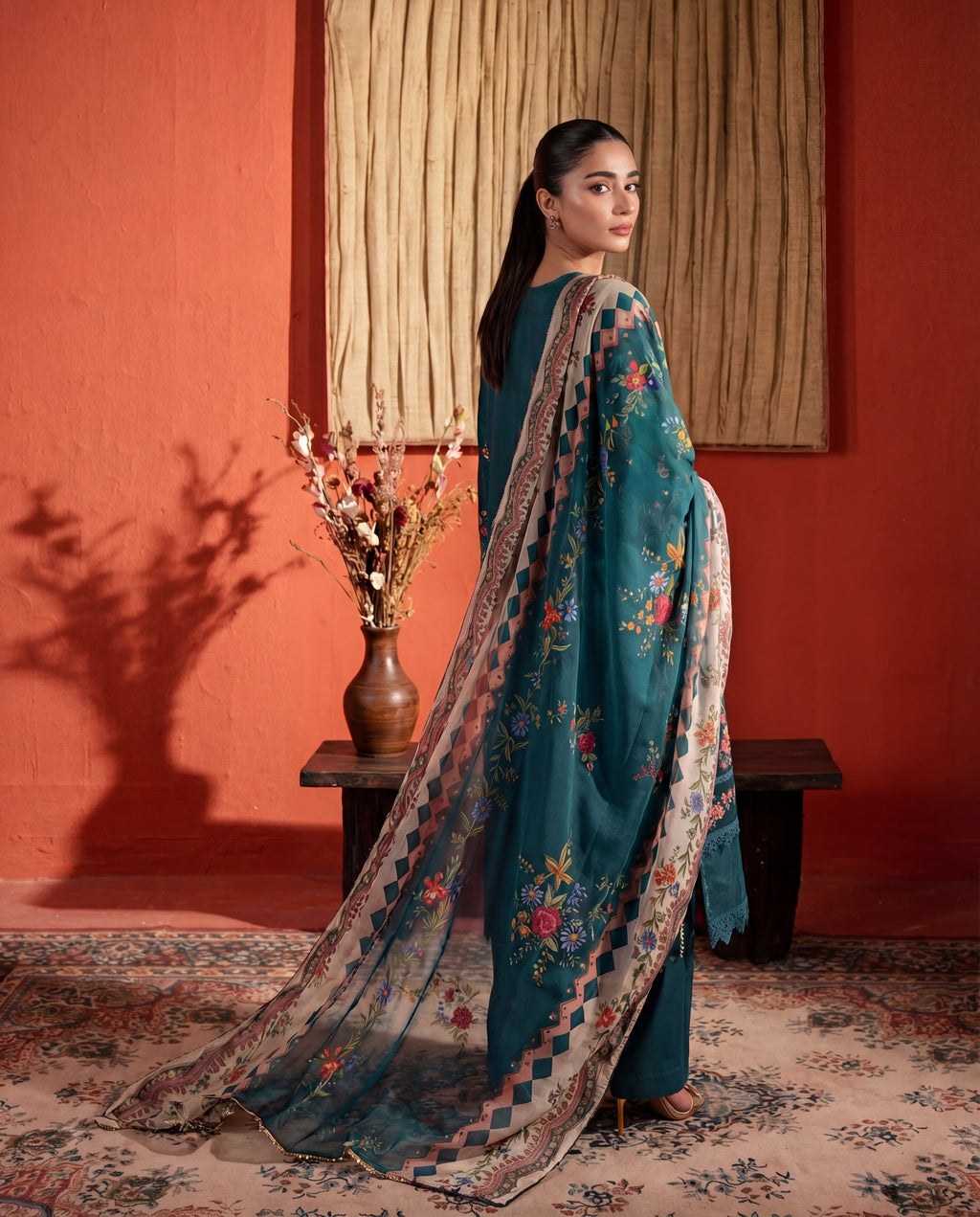 Zameera Premium Fabric Pakistani Summer Dresses - Sahiba-clothing - 3