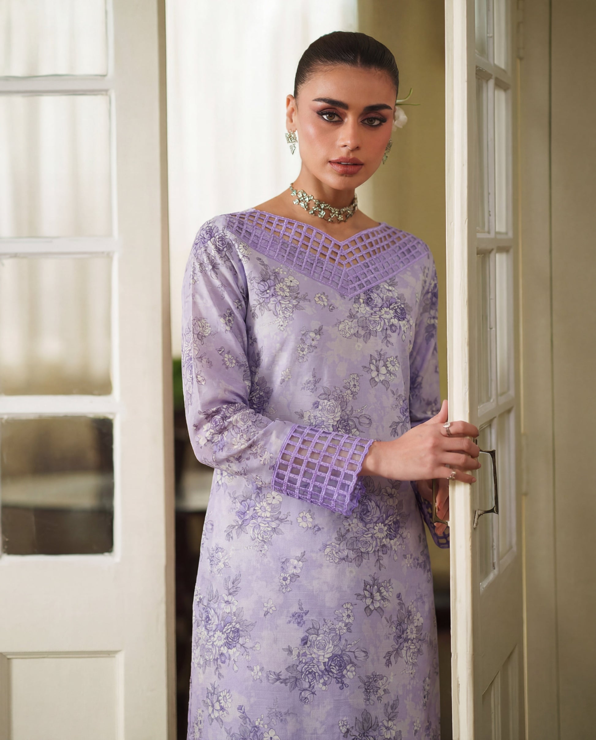 Zaroon Premium Fabric Pakistani Summer Dresses - Sahiba-clothing - 7