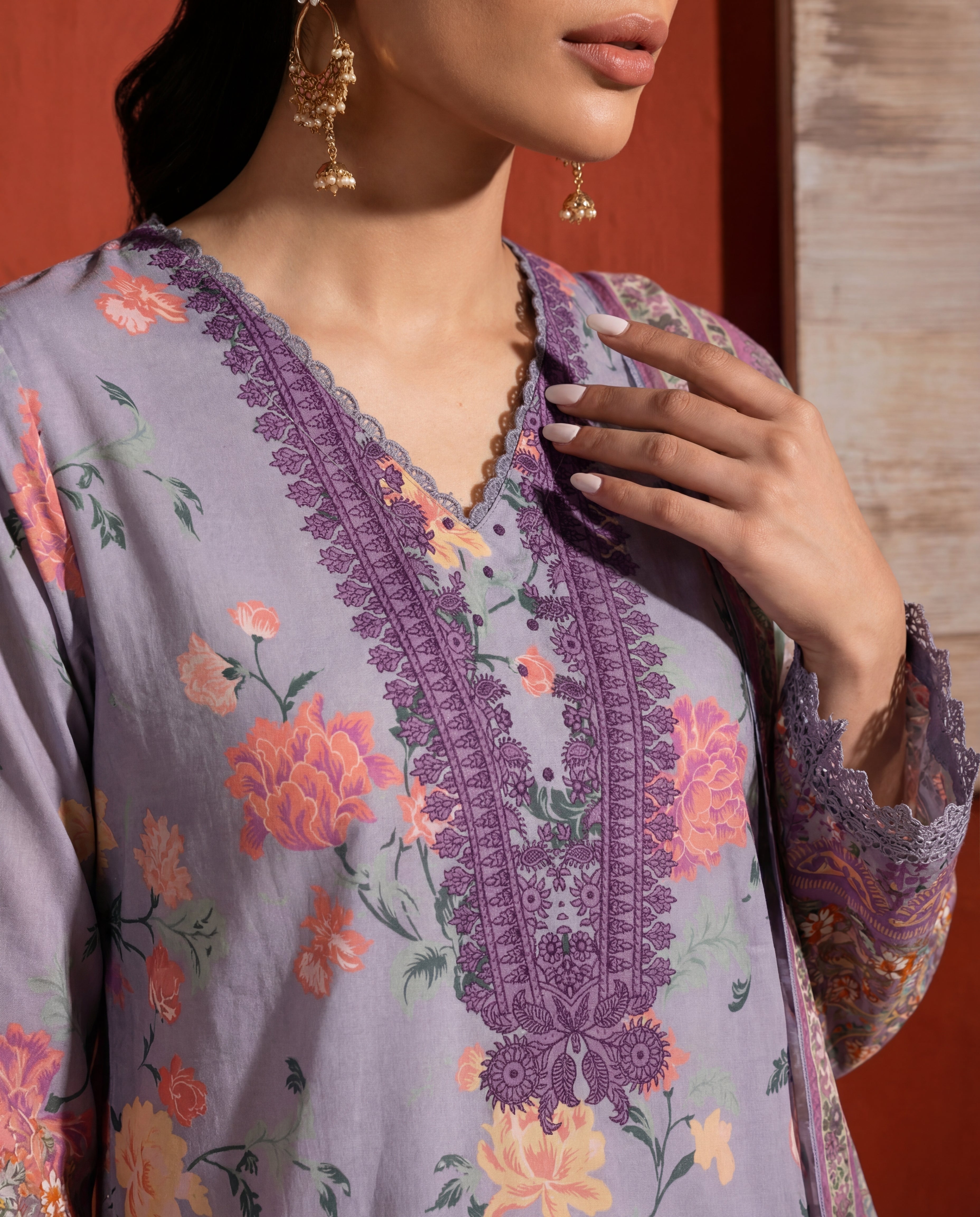 Zialy Premium Fabric Pakistani Summer Dresses - Sahiba-clothing - 5