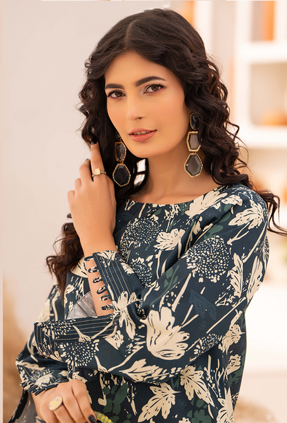 Freya - D04 Cotton Pakistani Summer Dresses - Humdum - 4