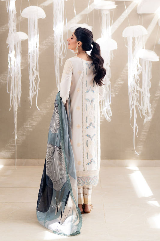 ZAIRA (AS-09) Cotton Pakistani Summer Dresses - aabyaan - 2