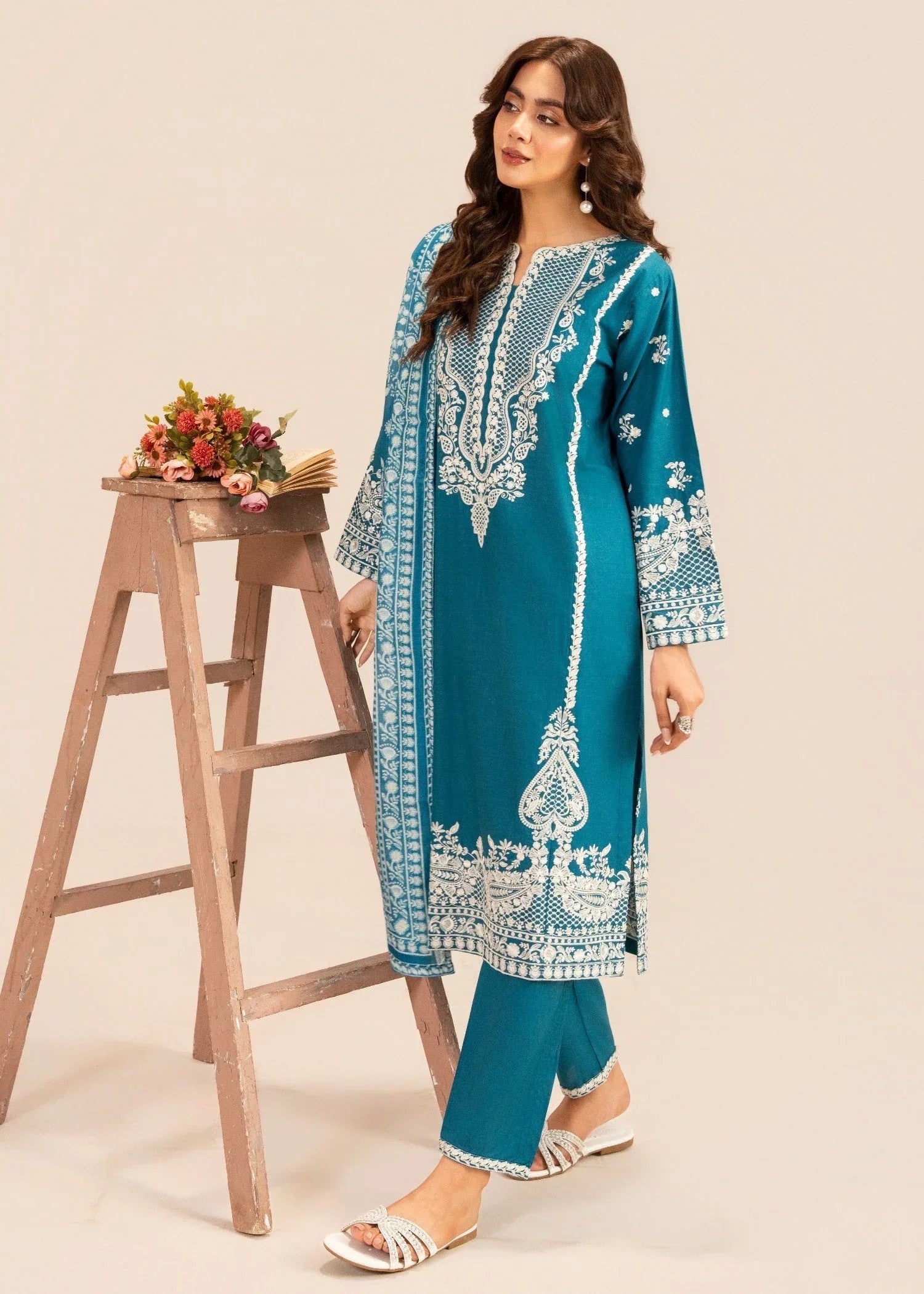 Chutki Zinc Premium Fabric Pakistani Summer Dresses - Sahiba-clothing - 5