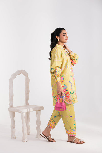 ELARA (AX-02) Cotton Pakistani Summer Dresses - aabyaan - 4
