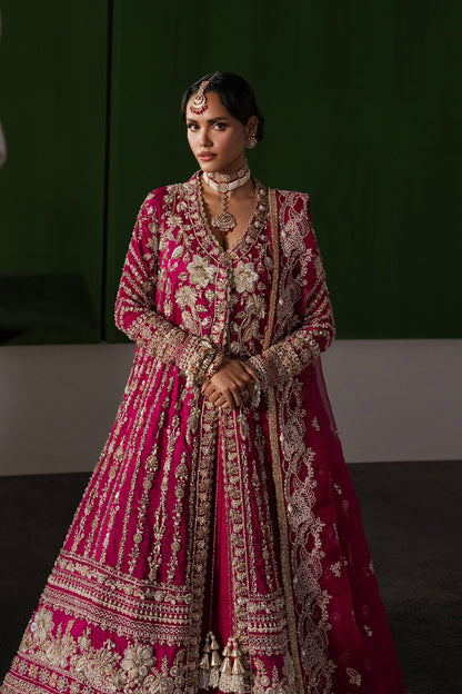 Ophelia Raw Silk Pakistani Formal Dresses - Afrozeh - 3