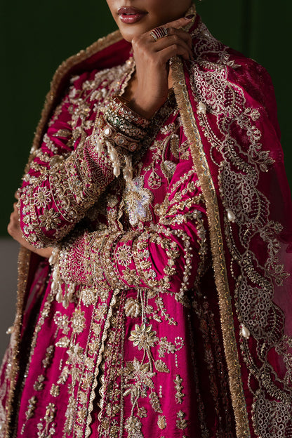 Ophelia Raw Silk Pakistani Formal Dresses - Afrozeh - 4