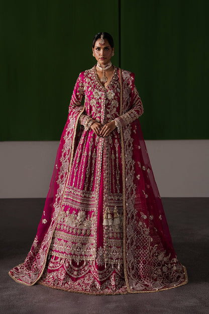 Ophelia Raw Silk Pakistani Formal Dresses - Afrozeh - 1