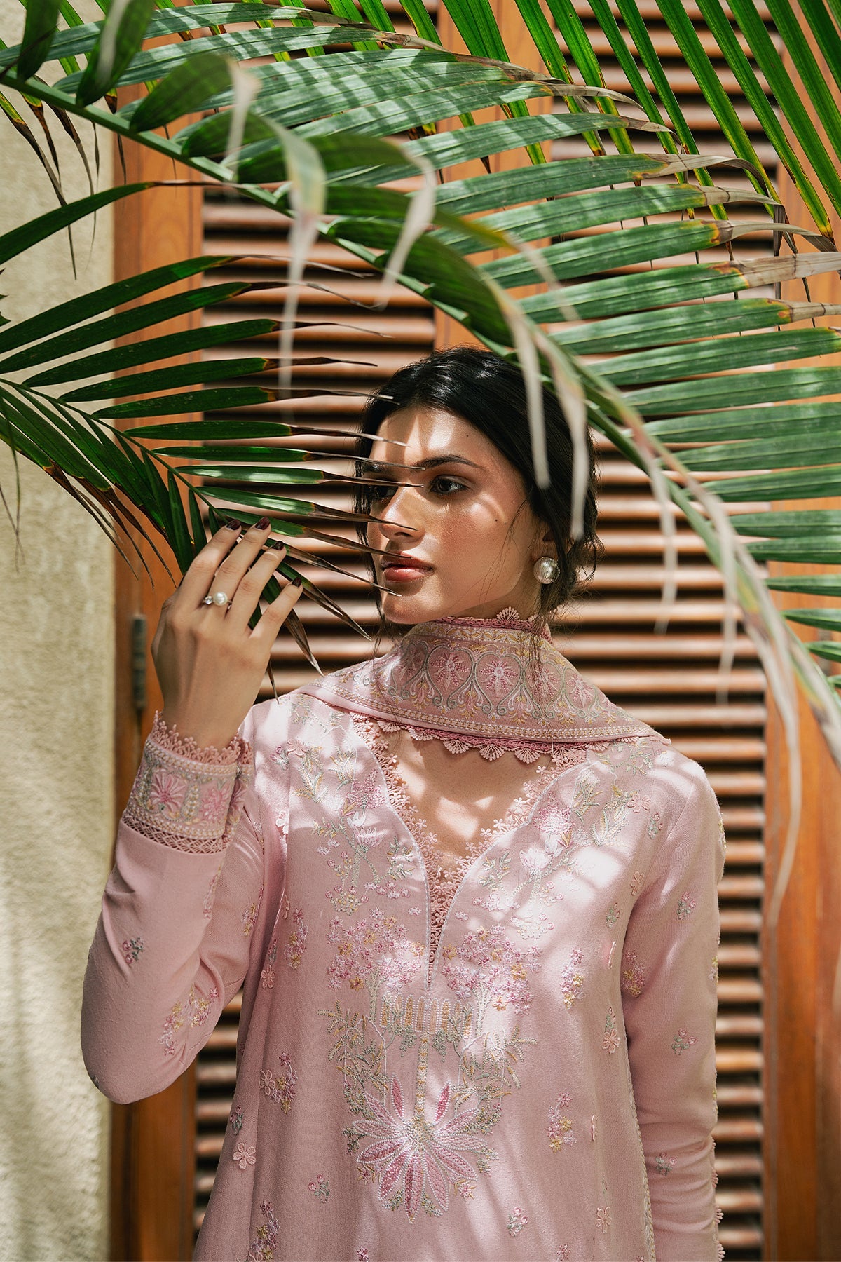 Maelin Silk Pakistani Winter Dresses - Afrozeh - 3
