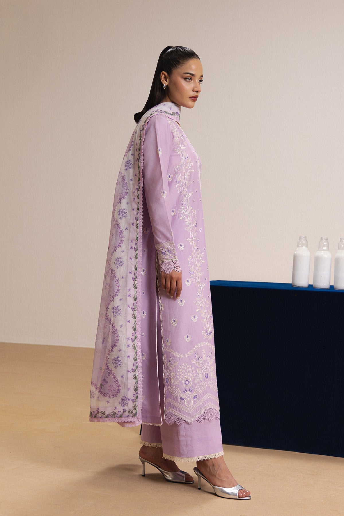 NUAGE Lawn Pakistani Summer Dresses - Afrozeh - 4