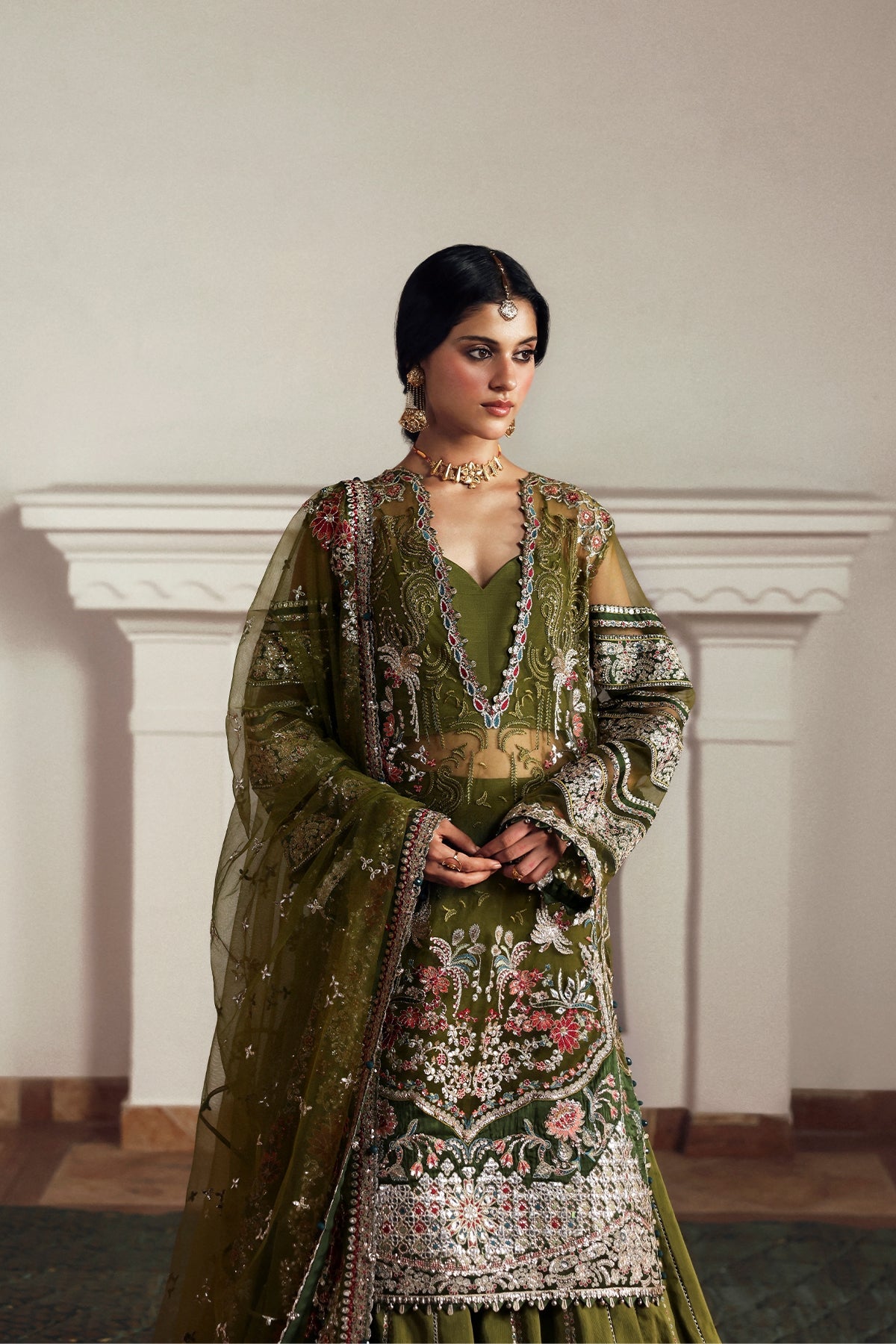 Zoon Raw Silk Pakistani Formal Dresses - Afrozeh - 3