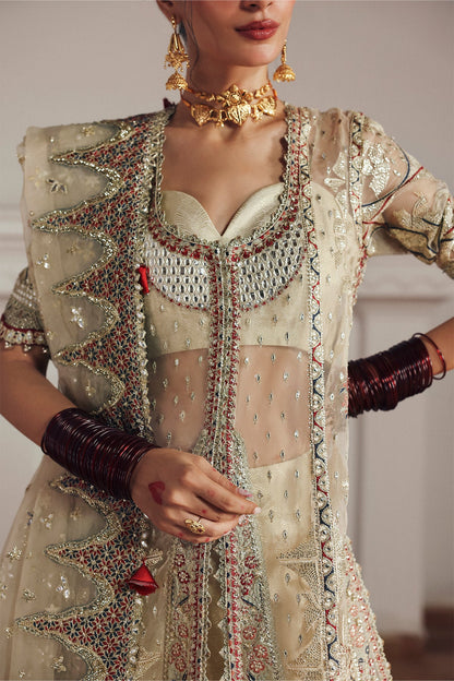 Shahnaz Raw Silk Pakistani Formal Dresses - Afrozeh - 3