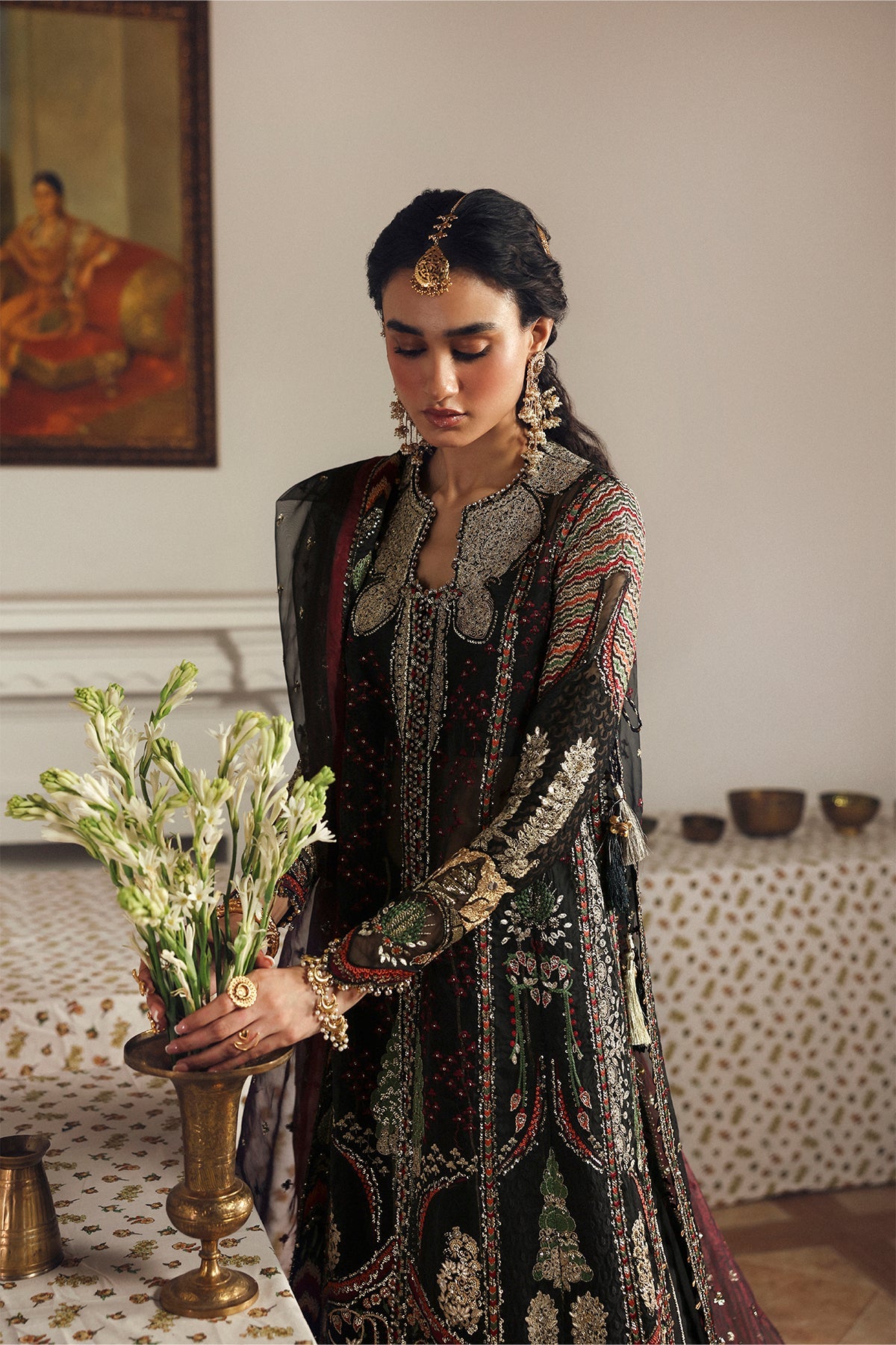 Dhanak Raw Silk Pakistani Formal Dresses - Afrozeh - 4