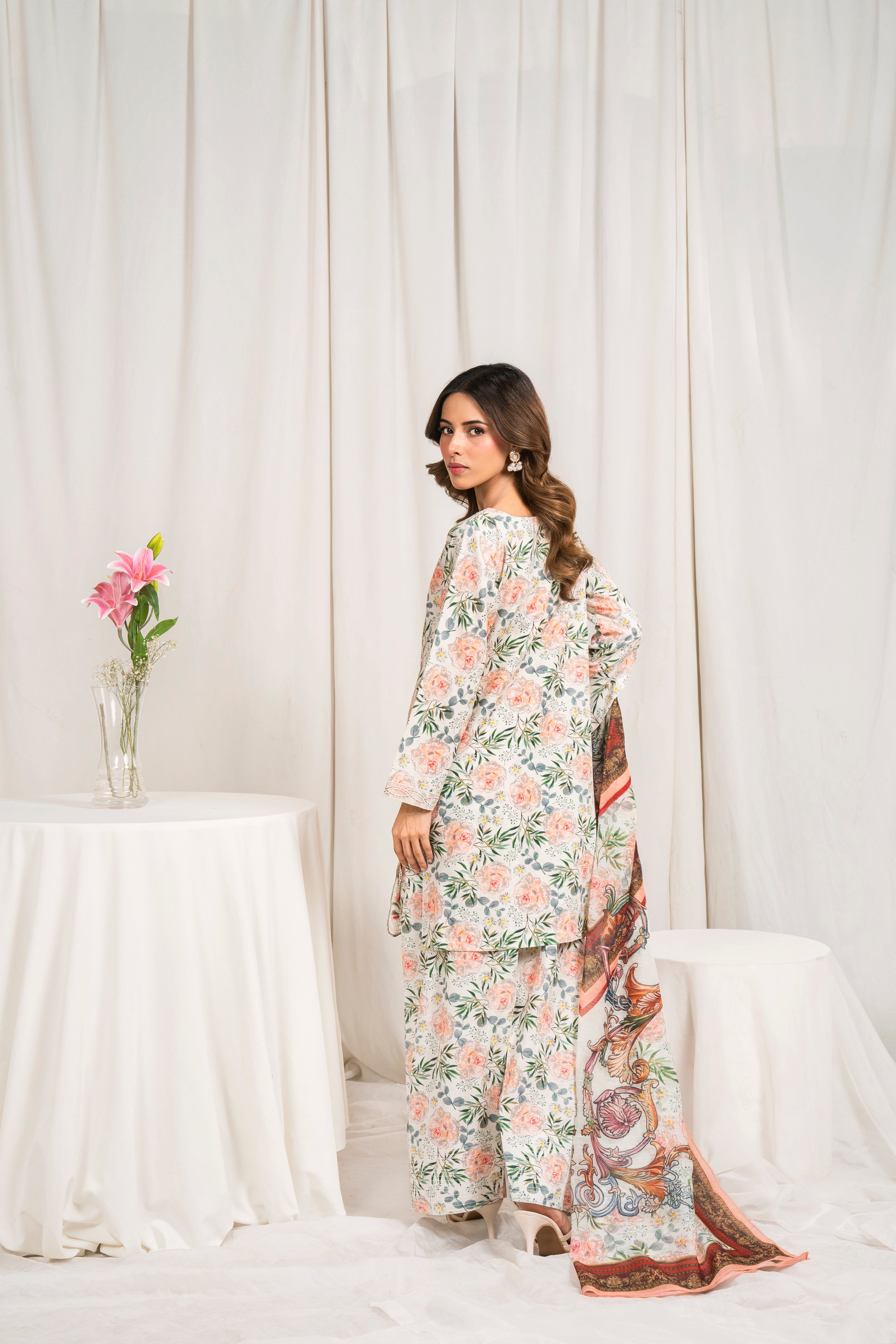 Velour Premium Fabric Pakistani Summer Dresses - Sahiba-clothing - 4